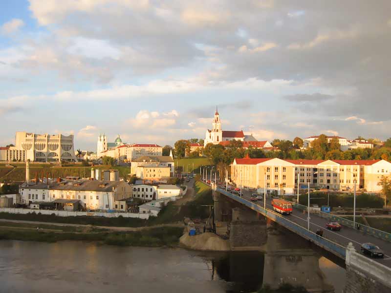 Панорама Гродно. фотография. Картинка. Фото