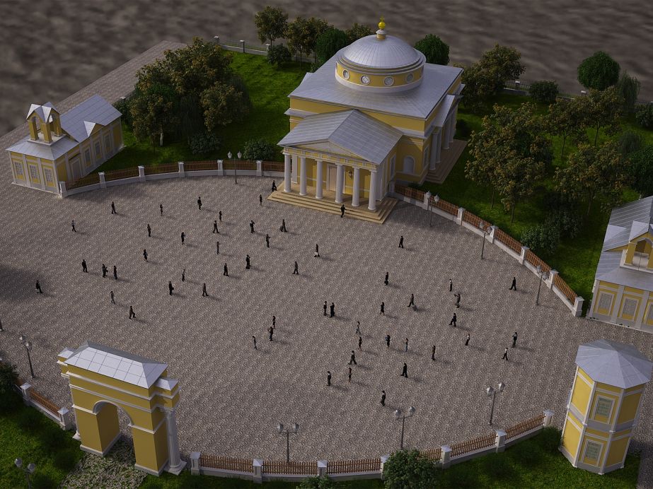 Проект воссоздания Соборной площади, некогда бывшей визитной карточкой Могилева. Фотографии . Картинка 