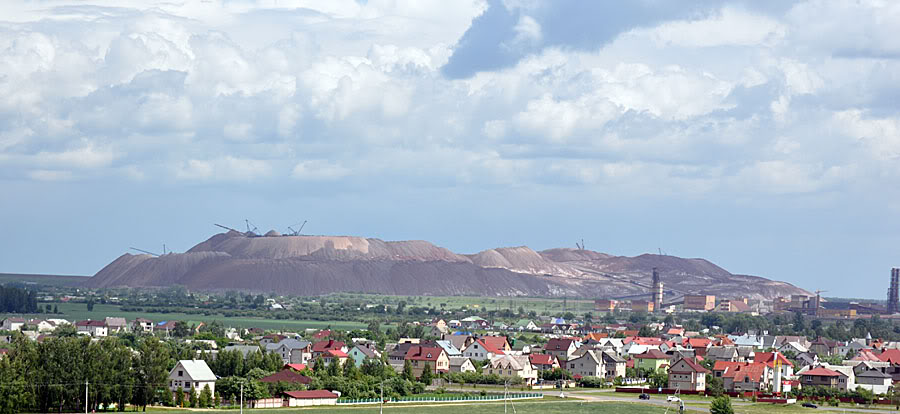 Панорама рудников ОАО «Беларуськалий»