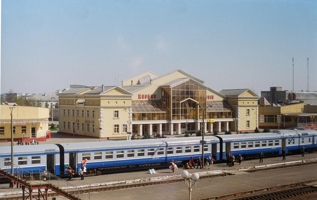 Железнодорожный вокзал в Жлобине